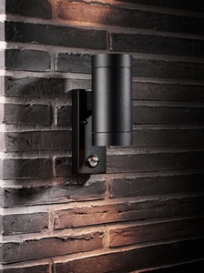Aplică de exterior cu senzor de mișcare Tin Maxi negru IP54 Nordlux small 0