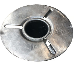 Bază galvanizată Base pentru stâlpi de grădină Nordlux small 1