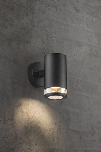 Verifica Aplică de exterior Nordlux BIRK Single GU10 IP44 negru
