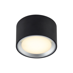 Spot LED aplicat pe tavan Nordlux Fallon 47540103, negru/oțel, 10 cm small 3
