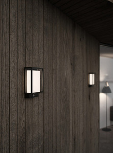 Aplică de exterior cu senzor de mișcare Nestor negru IP44 Nordlux small 1