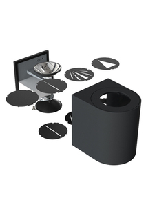 Canto 2 lampă de perete Black Nordlux small 4