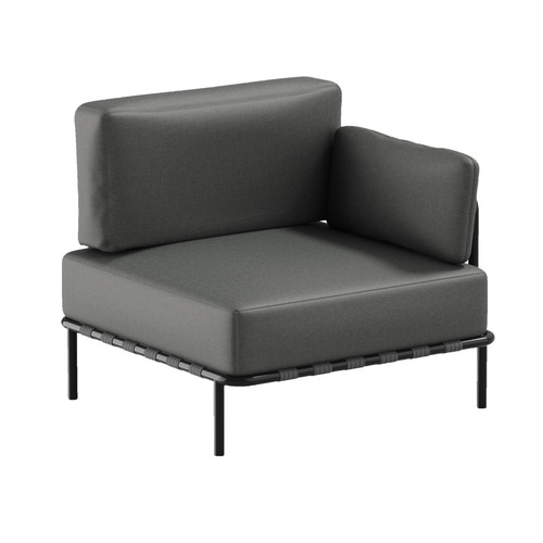 Verifica Canapea de grădină SIT SIT Outdoor SLAVE gri închis 78 cm exterior
