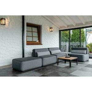 Canapea de gradina SIT SIT Outdoor STRAW 3 gri extensibila 3 locuri small 1