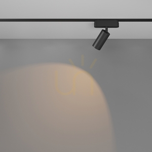 Proiector pentru șină de curent magnetică Maytoni Focus LED Radity TR103-1-12W3K-M-B negru 3000 K small 4