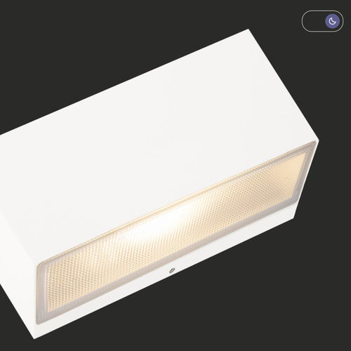 Verifica ASKER Big 1303 lampă de perete pentru exterior alb E27 LED 9W