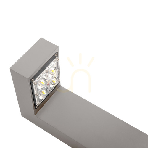 Verifica Stâlp de iluminat exterior NORLYS Asker PRO 1317AL LED 7,9 W 3000 K 85 cm, finisaj aluminiu RAL 9006