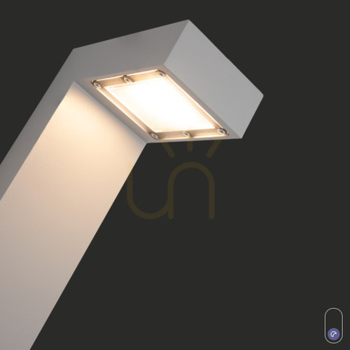 Verifica Lampă poștală exterior NORLYS Asker Pro aluminiu LED 7.8W 4000K 85 cm 1319AL