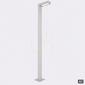Stâlp de iluminat integrat pentru grădină NORLYS Asker Pole Pro 1368AL aluminiu LED 8,6 W 3000 K 216 cm small 1