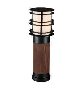 Verifica Stâlp de iluminat Stockholm 1430 lemn negru 9005 49cm E27 Norlys