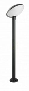 Lampă poștală exterior SU-MA TAO 1 negru 174 cm IP55 E27 small 0