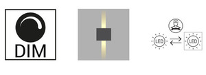 Aplică de exterior NORLYS Lillehammer 1583BL neagră RAL 9005, LED 7,3 W, 3000 K small 10