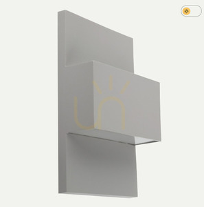 GENEVE 1874 Aluminiu 9006 Aluminiu 9006 E27 lampă de perete pentru exterior Norlys small 0