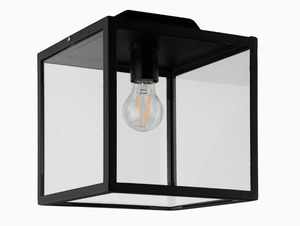 LOFOTEN Plafond pentru exterior E27 11W 1962 Negru Nordlux. small 0