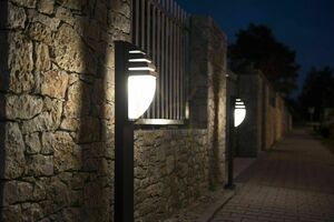 Lumină stâlp exterior SU-MA City negru 99 cm aluminiu policarbonat 11836 R BL small 2