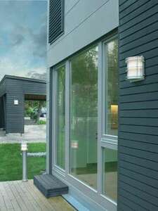 STOCKHOLM 226GA Galvanizat E27 lampă de perete în aer liber Norlys small 1
