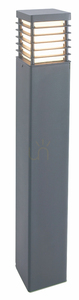 Stâlpișor de iluminat Norlys Halmstad 296GR grafit RAL 7016, E27, 85 cm small 2