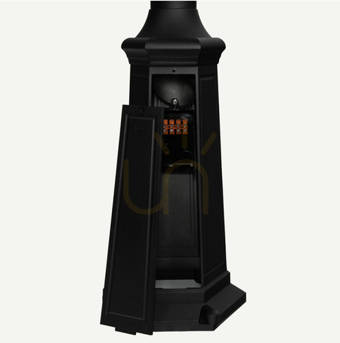 Verifica Stâlp de iluminat NORLYS Lamppost negru 120-220 cm 3010BL