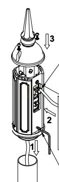 Verifica Adaptor de stâlp NORLYS COMO 3040BL negru pentru setul 371