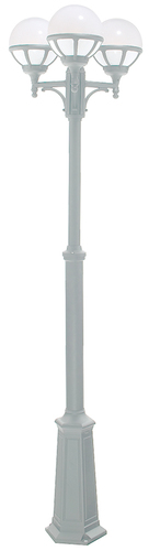 Verifica BOLOGNA 365W White E27 LED 3x9W Lanternă de grădină/parc.