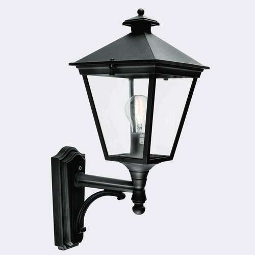Verifica Lampă de perete pentru exterior IP54 LONDON 480BL E27 negru - premium NORLYS