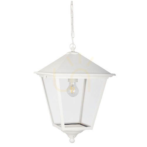 Verifica IP 54 LONDON 481A/WH E27 lampă suspendată albă - premium NORLYS