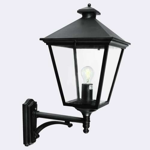 Verifica Lampă de perete pentru exterior IP54 LONDON BIG 490BL E27 negru - premium NORLYS