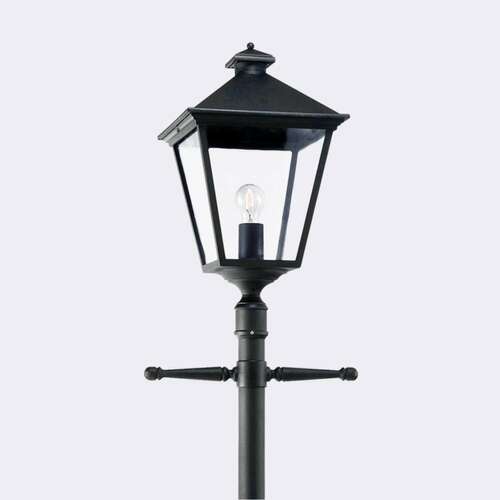 Verifica Felinar de grădină / parc LONDON BIG 491BL negru 1 x E27 - premium NORLYS.