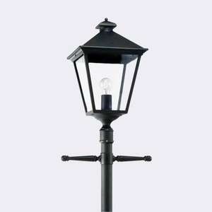 Felinar de grădină / parc LONDON BIG 491BL negru 1 x E27 - premium NORLYS. small 0