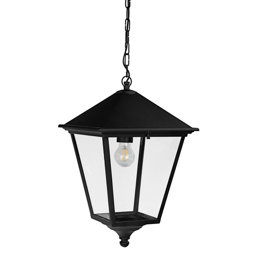Verifica IP54 LONDON BIG 493A/BL negru E27 lampă suspendată pentru exterior - premium NORLYS