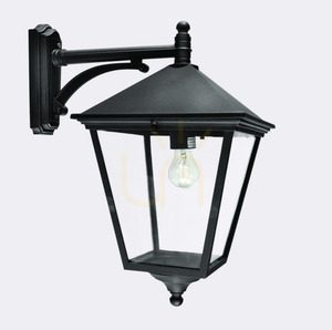 Lampă de perete pentru exterior LONDON 493BL Negru RAL-9005 - NORLYS small 0