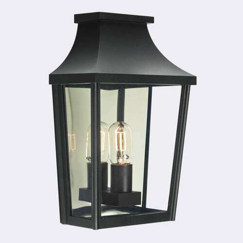 Verifica Lampă de perete pentru exterior IP54 LONDON 497BL E27 negru - premium NORLYS