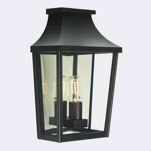 Lampă de perete pentru exterior IP54 LONDON 497BL E27 negru - premium NORLYS small 0