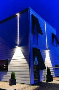 Aplică mare pentru exterior VOSS 5034AL aluminiu RAL-9006 11,8W 4000K - NORLYS small 2