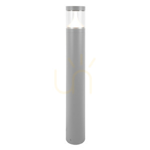 Stâlpișor de iluminat NORLYS Egersund 5066AL gri deschis RAL 9006, LED 21,9 W 4000 K DALI2, 108 cm small 0