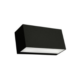 ASKER 5102BL lampă de perete pentru exterior negru RAL-9005 8W 4000K - NORLYS small 0