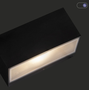 ASKER 5103 lampă de perete pentru exterior negru 9005 8W 4000K Norlys small 1