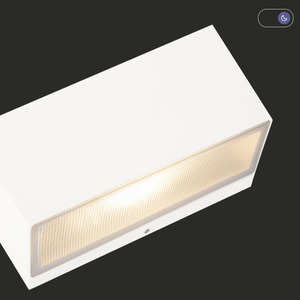 Aplică de exterior LED NORLYS Asker 5103WH alb RAL 9003, 8,8 W 4000 K, lumină în jos, IP65 small 1