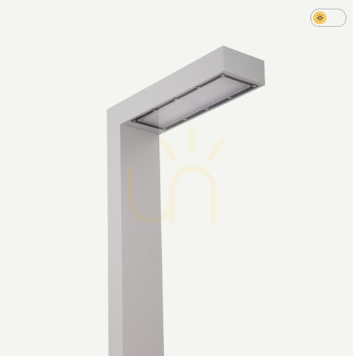 Verifica ASKER Pole 5126AL 18W 216 cm Aluminiu RAL-9006 felinar de grădină / parc - NORLYS