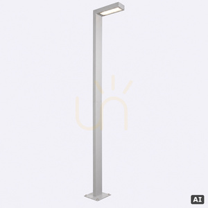 Stâlp de iluminat pentru grădină / parc ASKER Pole PRO 5161AL aluminiu LED 8W 4000K 216 cm - NORLYS small 0