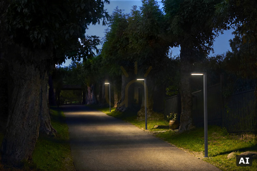 Verifica Felinar de grădină ASKER Pole PRO 5162GR LED 8,5W 4000K 216 cm grafit RAL 7016 Norlys