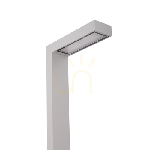 Verifica Stâlp de iluminat LED NORLYS Asker Pole Pro 5203AL gri deschis RAL 9006, 350 cm, 19,5 W, 4000 K