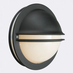 Lampă de perete pentru exterior BERLIN 615BL E27 Negru RAL-9005 - NORLYS small 0