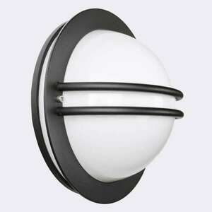Bremen 638 Black Led 10W 3000K Milky Lampshade Eei Eei E small 0