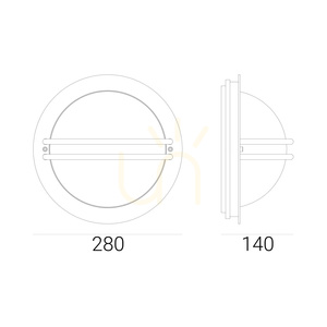 Aplică de exterior NORLYS Bremen 638GA zincată termic, LED 10 W 3000 K, senzor de mișcare, IP54 small 4
