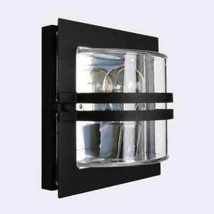 Lampă de perete pentru exterior BERN 650B E27 Negru 9005 Norlys small 0