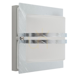 Aplică de exterior Norlys Bern 651GA, oțel zincat termic, sticlă satinată, E27 IP54 small 1