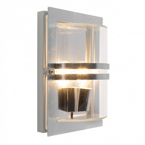 Aplică de exterior Norlys Basel 660GA, oțel zincat termic, sticlă transparentă, E27 IP54 small 3