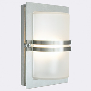 Lampă de perete pentru exterior BASEL 668GA 5.2W 3000K Zinc Fire Norlys small 0