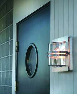 Lampă de perete pentru exterior BERN 675ST Oțel inoxidabil Norlys small 1